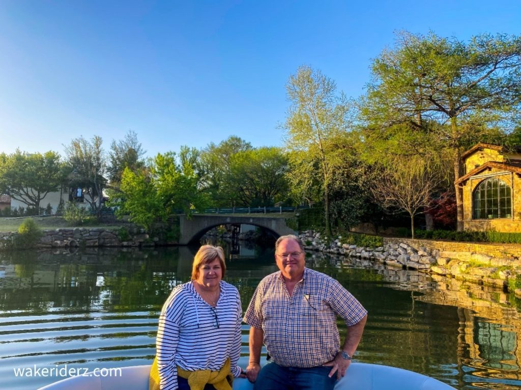 A couple near Lake Austin